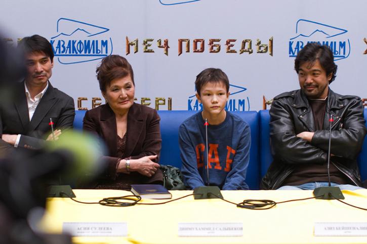 Пресс-конференция с создателями фильма «Меч победы»