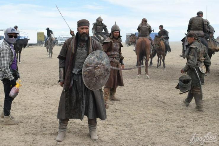 Как проходят съемки фильма «Рассвет великой степи»